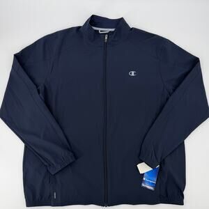 Champion Gear Full Zip Athletic Jacket Mens XL Blue Training Lightweight NWT